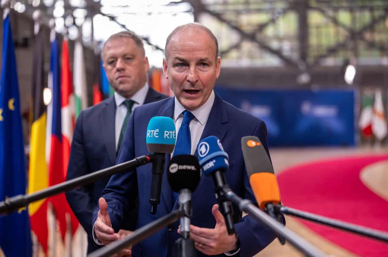Irish PM Martin pushes for Ukraine EU accession progress