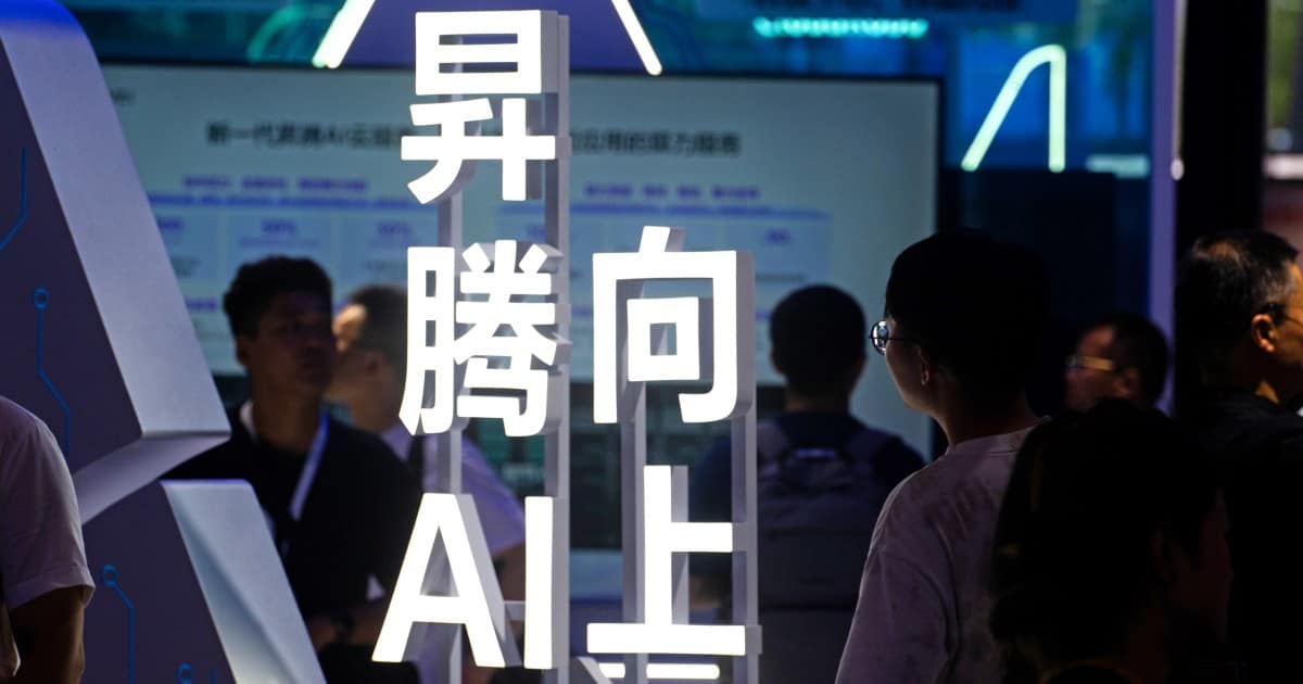 China rejects AI slowdown calls, blasts US tech leaders' 'fearmongering'