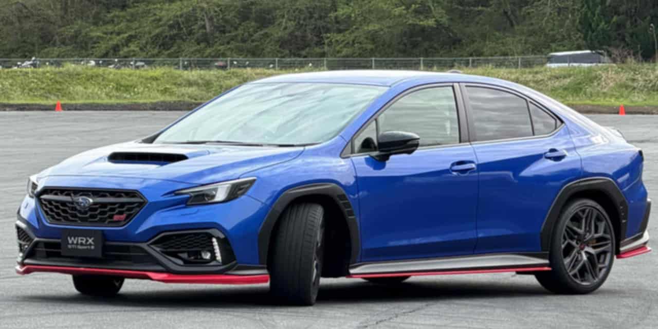 Subaru to fully revive manual WRX sports sedan in Japan