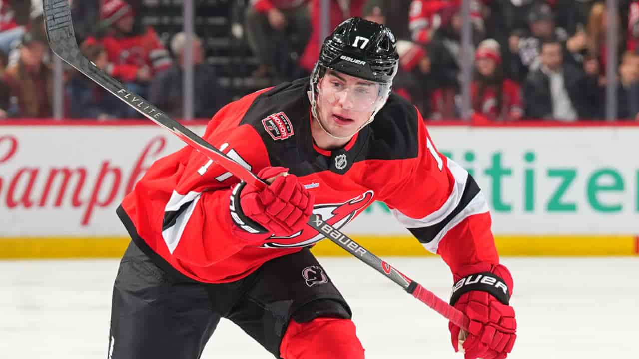 Devils trade defenseman Simon Nemec to Flames for three high draft picks