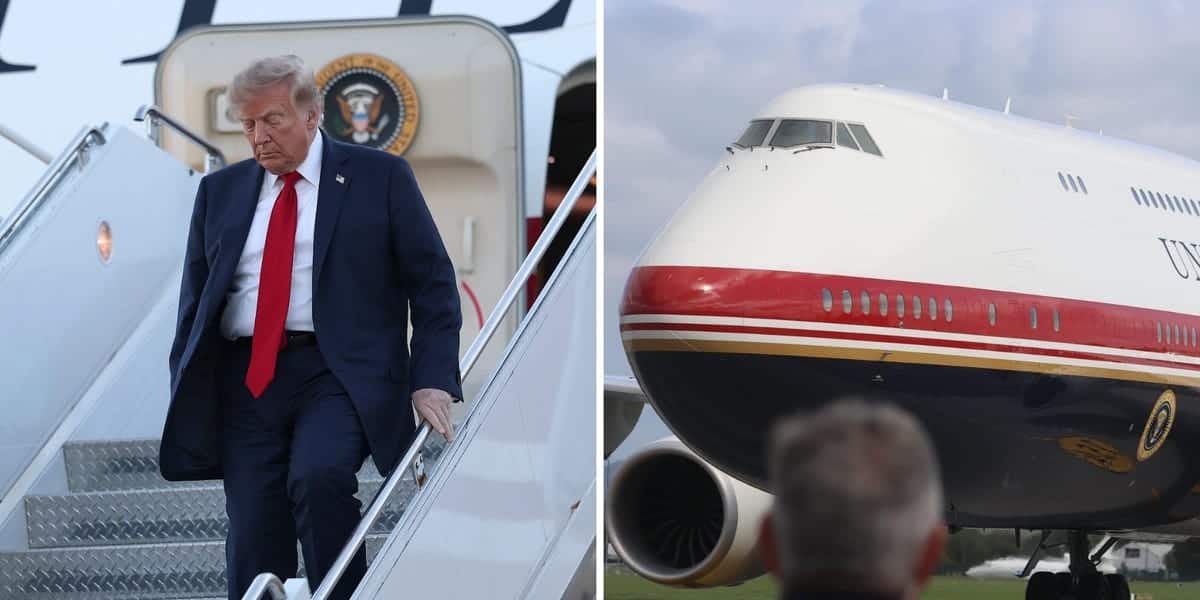 Trump's new Air Force One may not go to his library