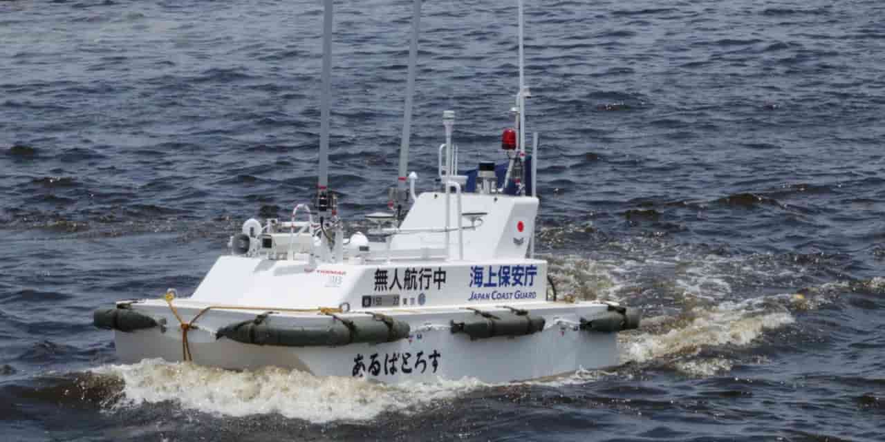 Japan Coast Guard trials automated boat for gas leak detection