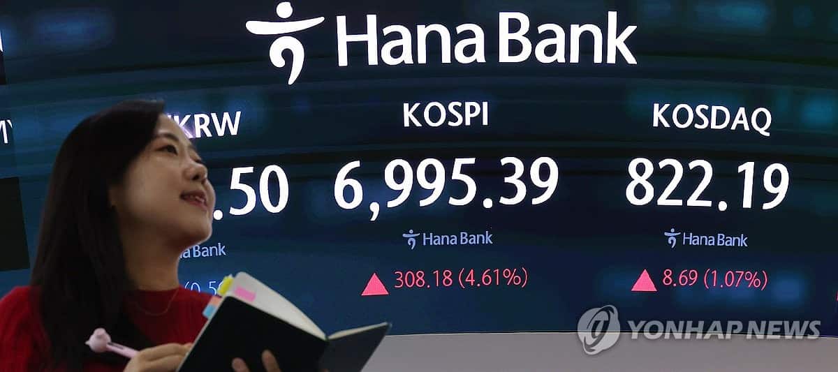 Seoul shares surge 4.6% to 5-week high on AI optimism