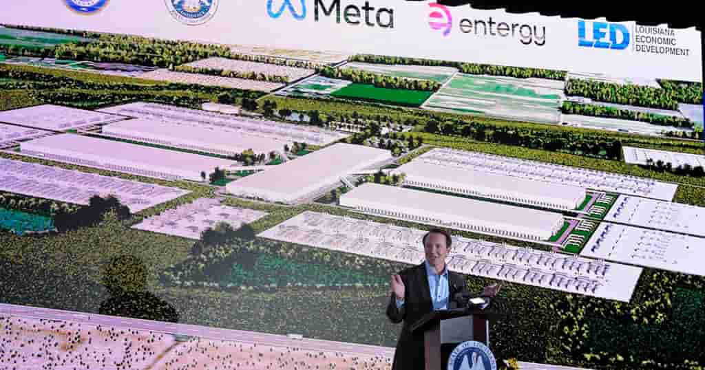 Meta's Louisiana Data Center Investment Surpasses $50 Billion Amid AI Push