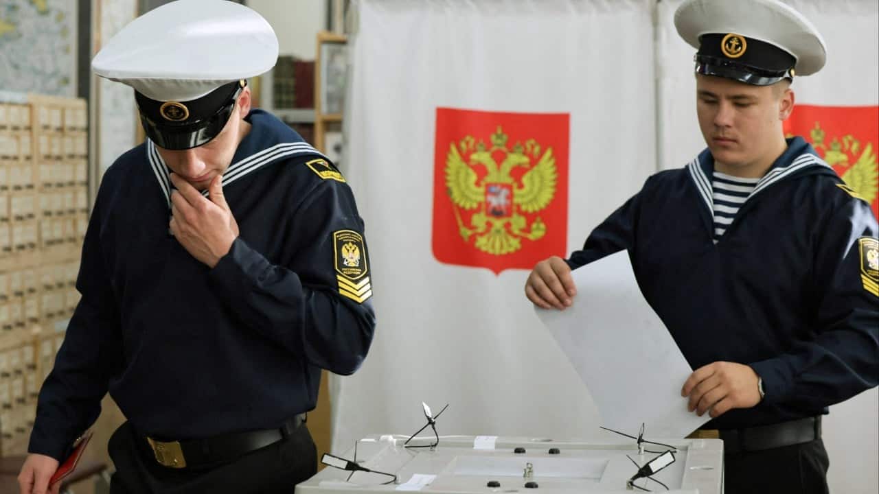 Russians begin voting in parliamentary election amid war