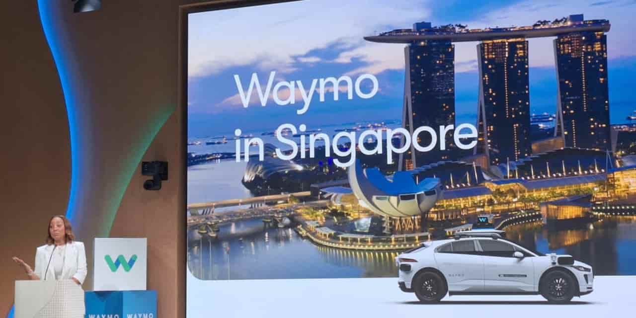 Waymo to launch robotaxi service in Singapore in 2028