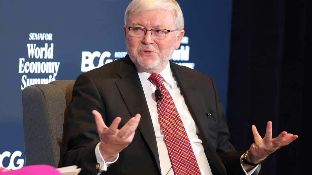 US-China strategic competition to keep escalating, Rudd says