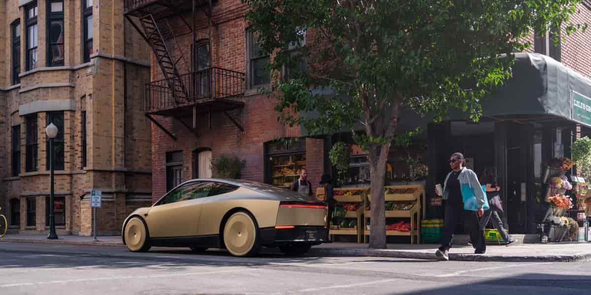 Tesla integrates Starlink internet into Cybercab robotaxi