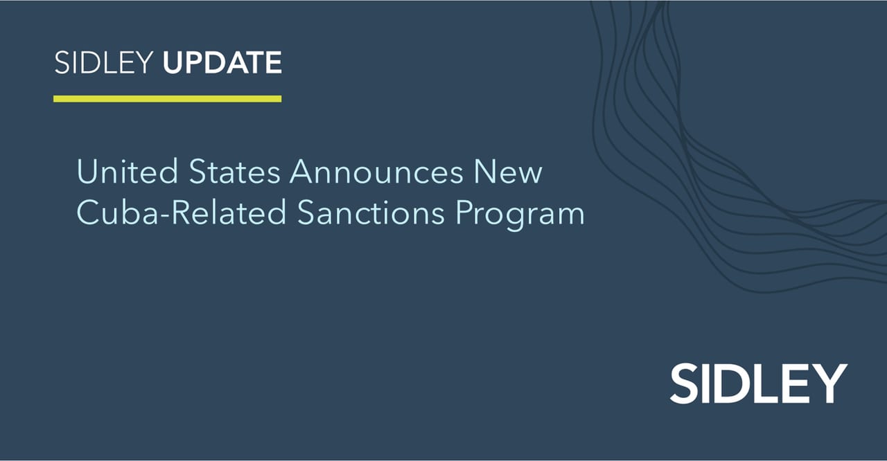 US imposes new sanctions on Cuba-related individuals and entities