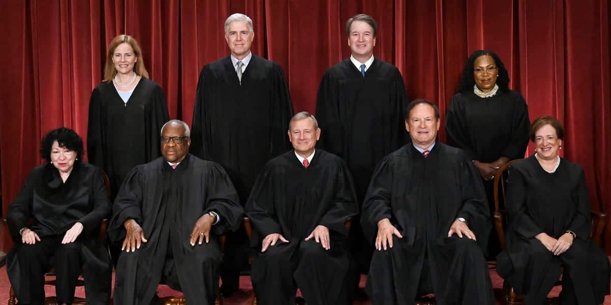 Supreme Court justices earn over $300,000 with lifetime job security