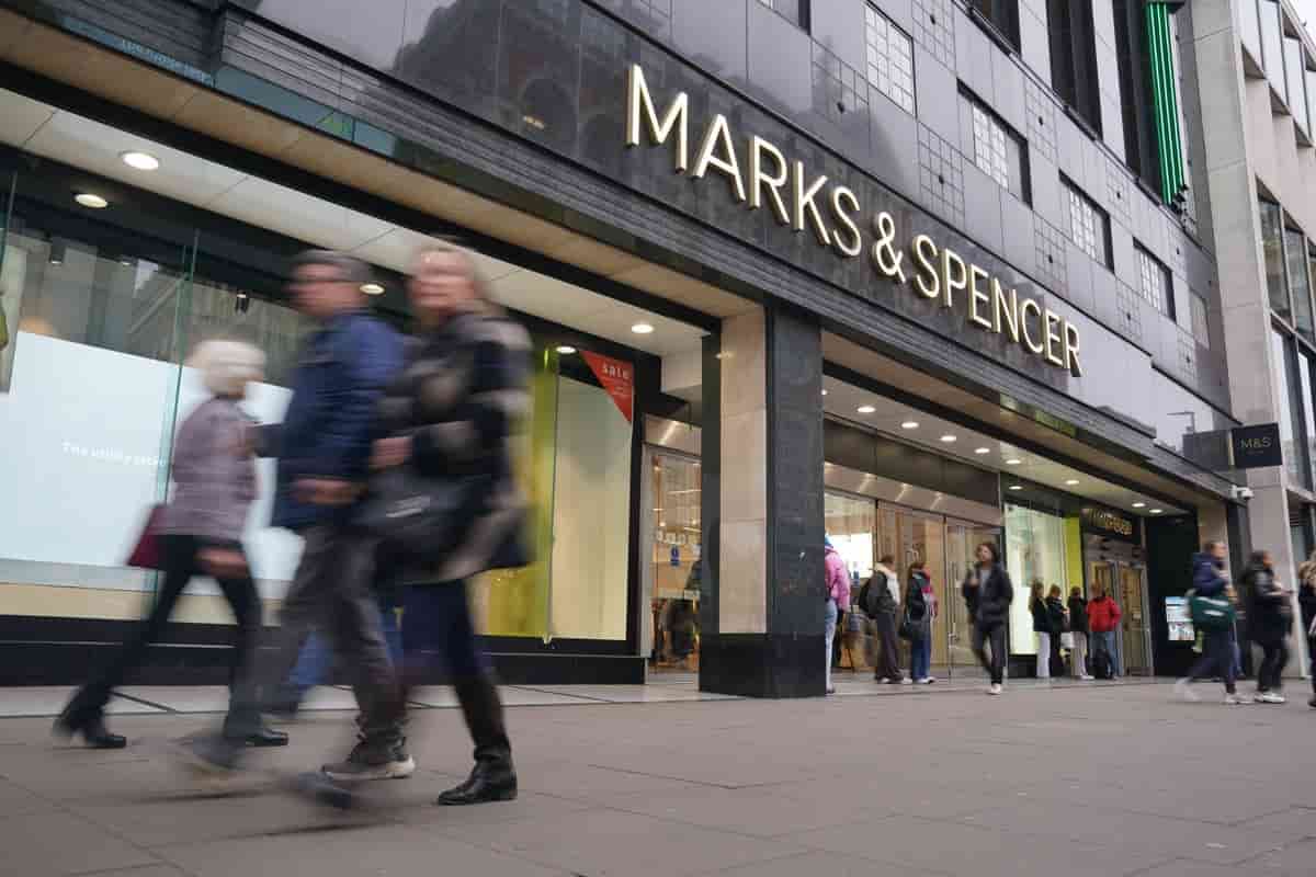 Marks & Spencer shares slide on inflation and tax concerns