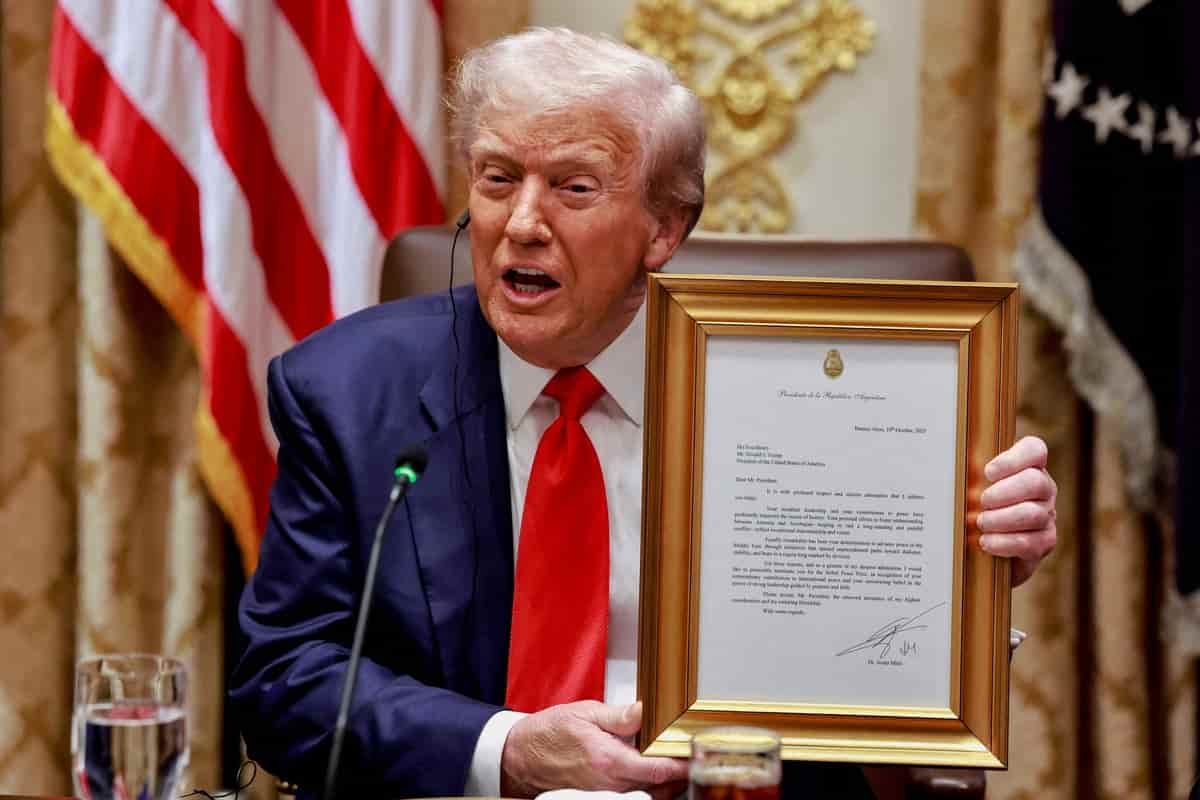 Trump criticizes Nobel committee after peace prize awarded to human rights lawyer