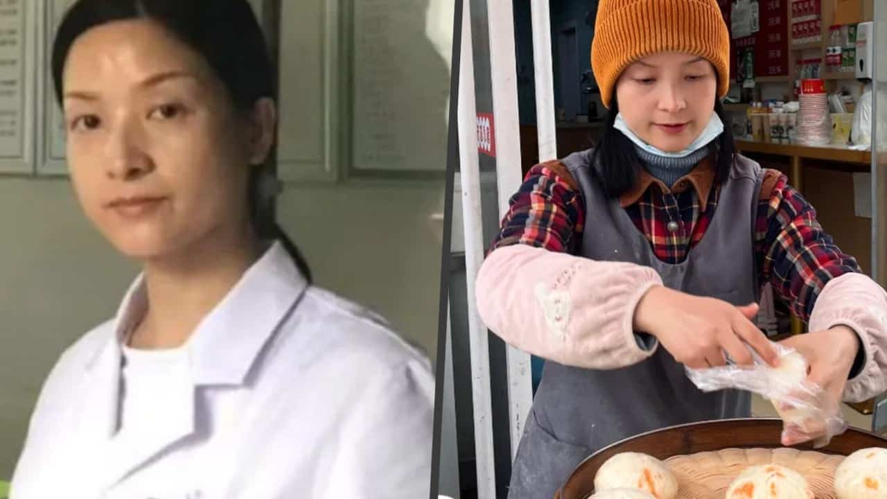 Chinese doctor quits medical career to open steamed bun shop