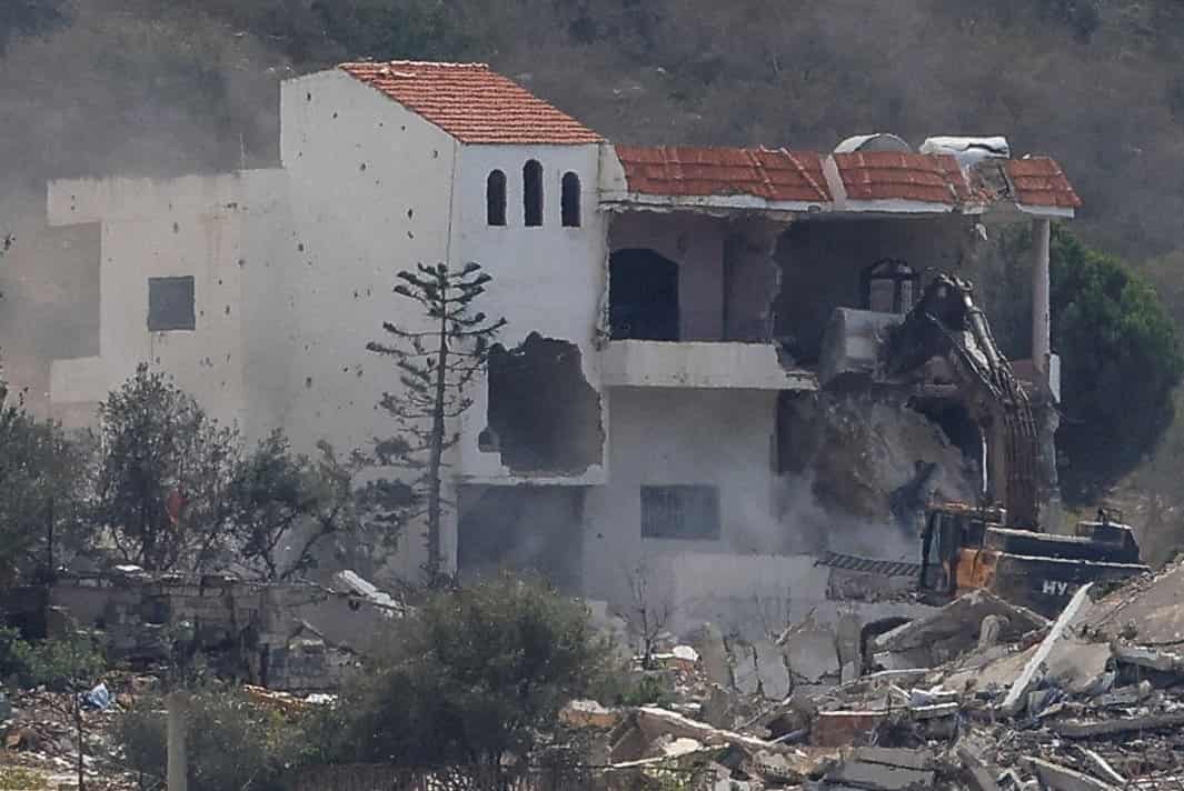 Israel strikes southern Lebanon, destroys house
