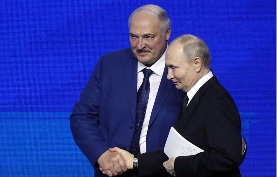 Belarus nearing completion of military infrastructure along Ukraine border, Zelensky says