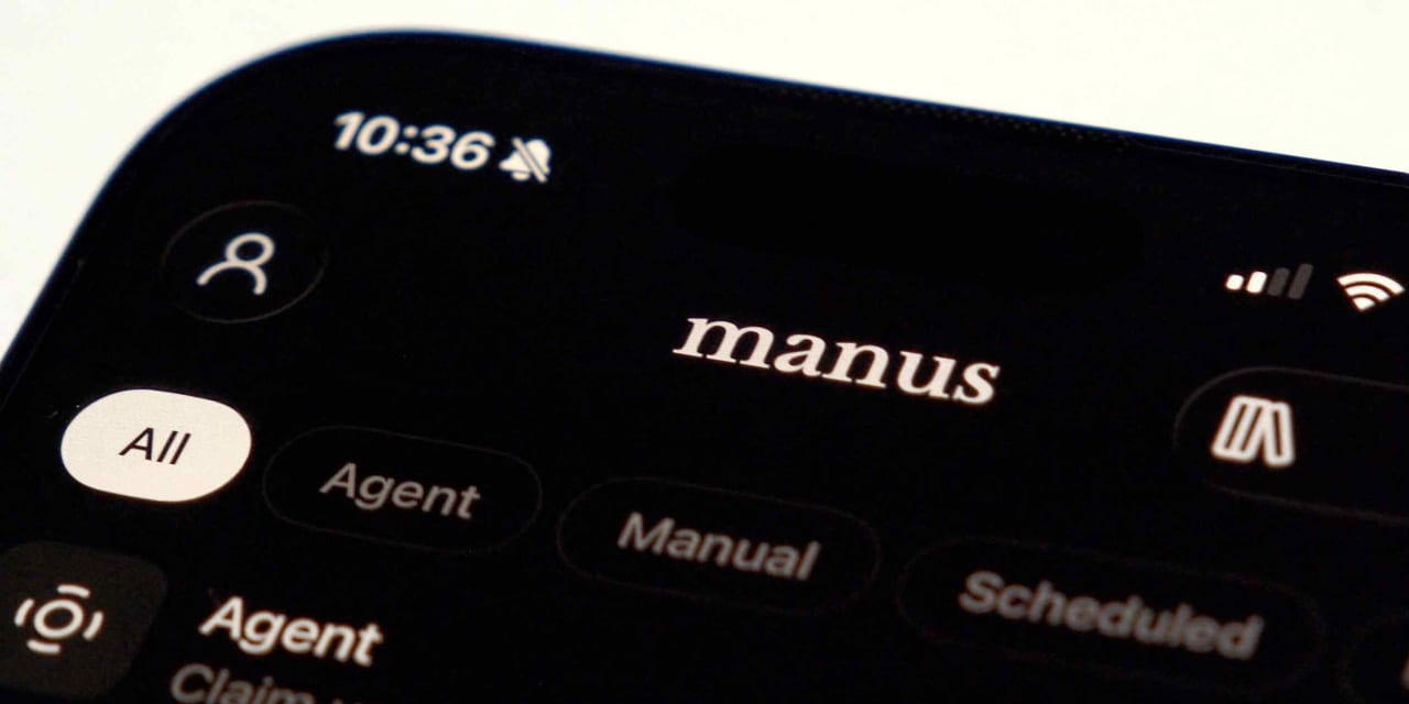 AI startup Manus raises over $500 million after Meta exit