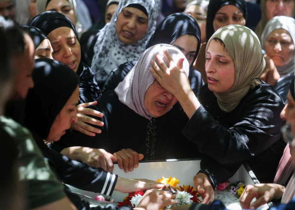 Two Palestinians injured in Israeli raid south of Nablus