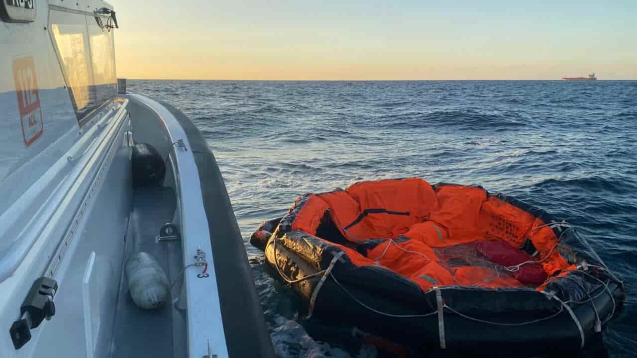 Turkish rescue teams search for 10 missing after cargo ship sinks off Istanbul