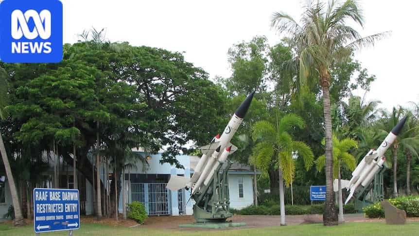 Intruder on the run after allegedly breaking into RAAF base in Darwin and assaulting defence force member