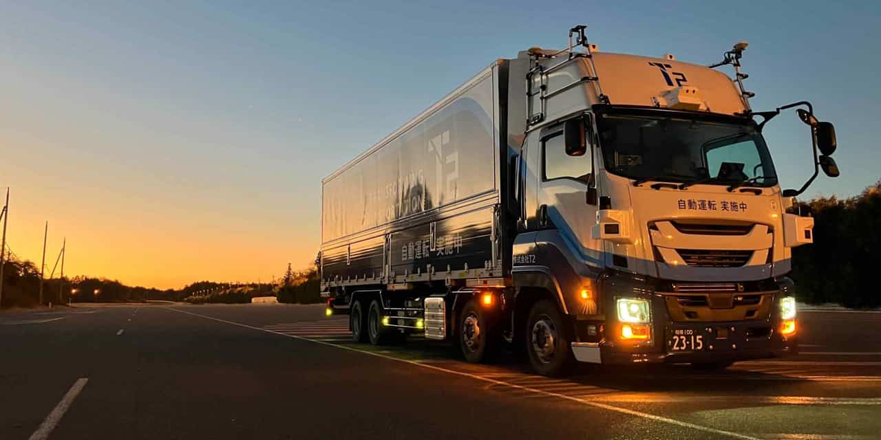 Japanese self-driving truck venture T2 raises $30m