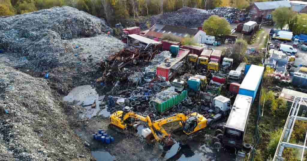 Four arrested over illegal waste dumping at infamous Wigan site