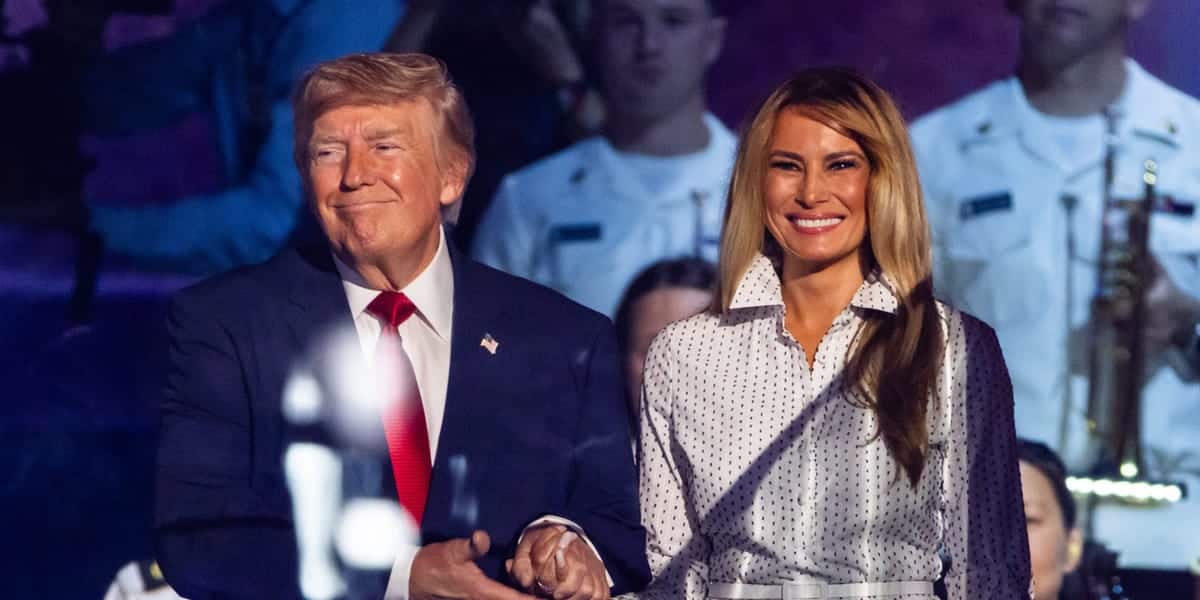 Melania Trump's public White House appearances during Donald Trump's second term
