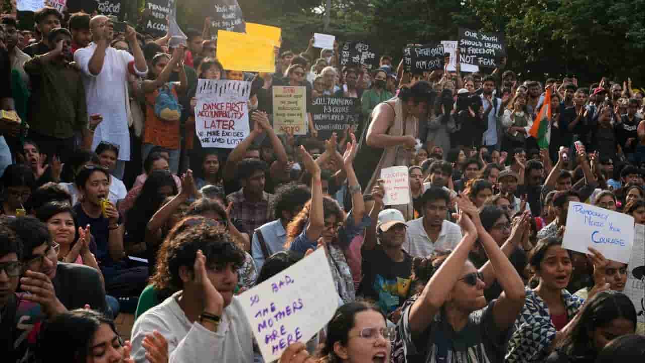 Protests erupt in India, France over inequality and failing services