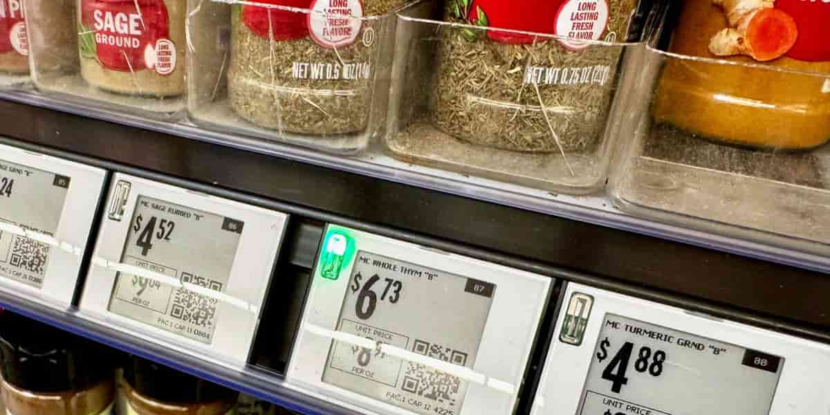 Walmart shoppers can now use app to find items via flashing price tag lights