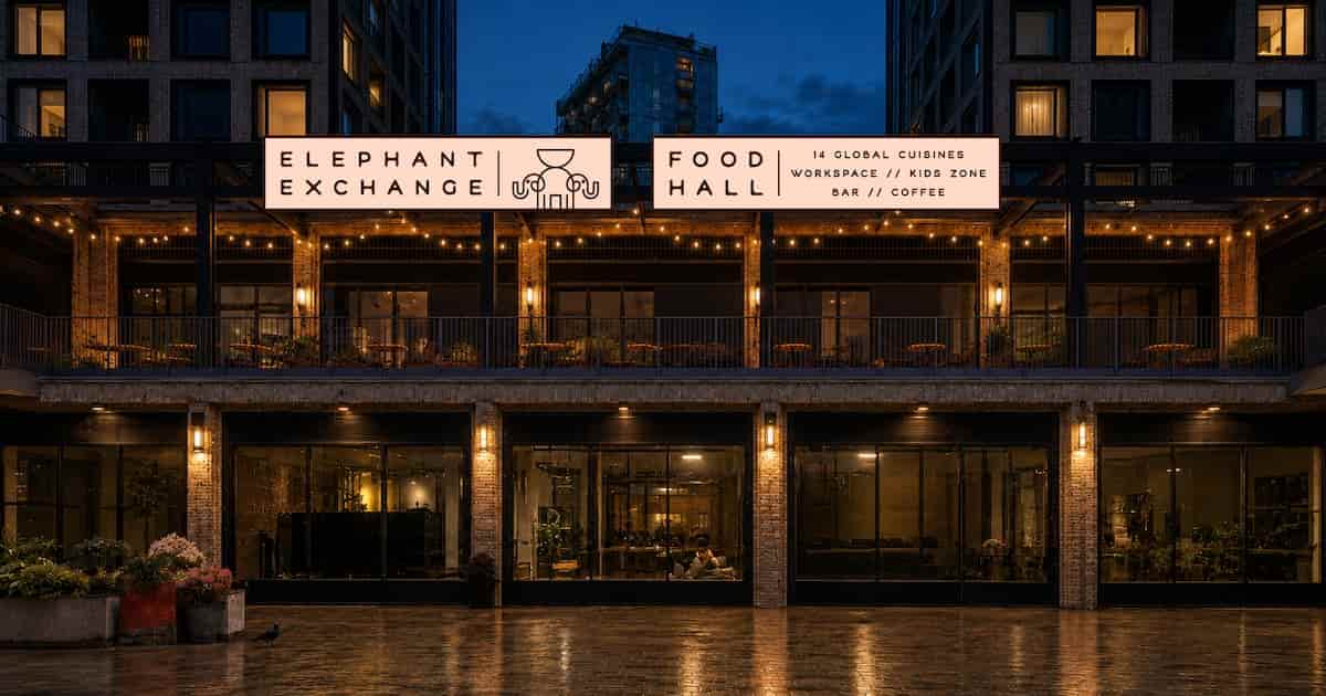 Husband-and-wife's food halls seek Blend with London stock market