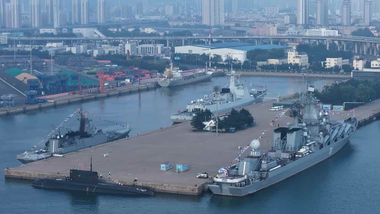 China, Russia Conduct Joint Submarine Rescue Drills in Yellow Sea