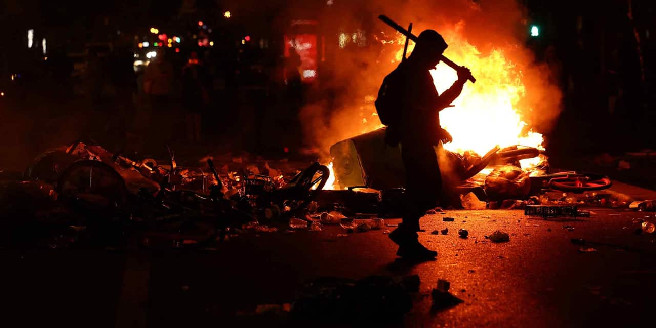 Macron urges calm after worst unrest in years rocks France