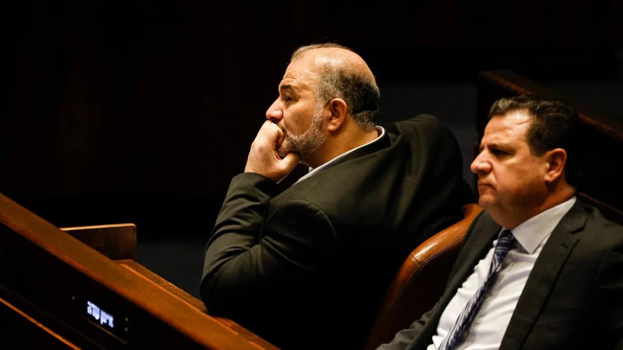 Israeli opposition parties increasingly rule out Palestinian parties in government