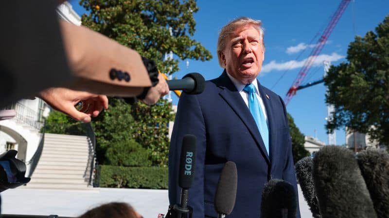Trump uses anti-trans slur against Senate candidate Annie Andrews