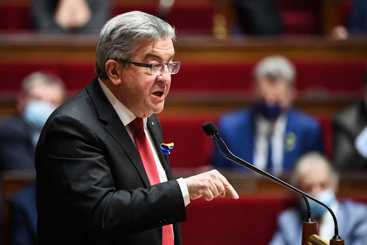 Melenchon blames Ukraine for war escalation amid French presidential race