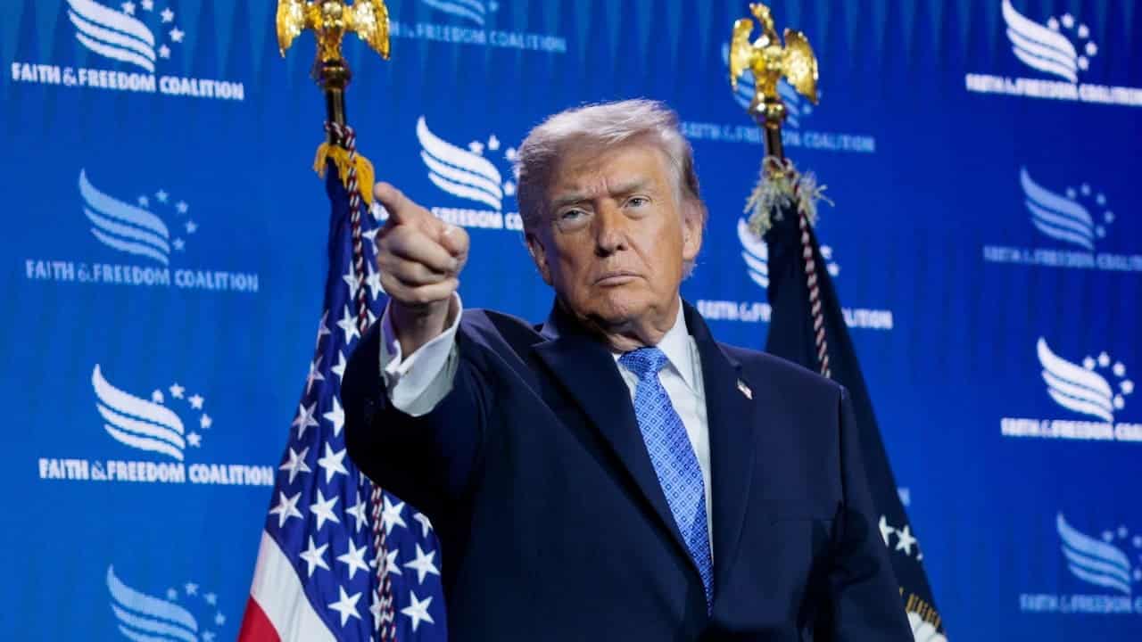 Trump addresses nation on China, elections, Iran