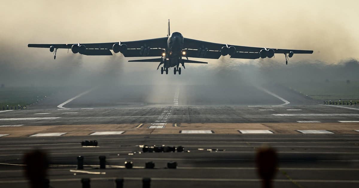 US bombers redeployed from UK base amid Iran security probe