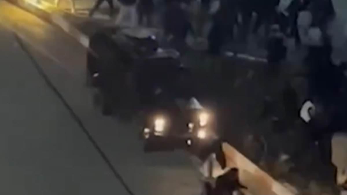 Car rams pro-government gathering in Iran, killing four