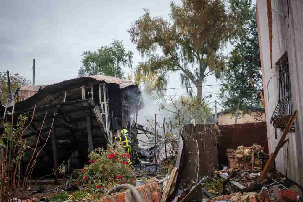 Russian drone attack injures three in Kyiv