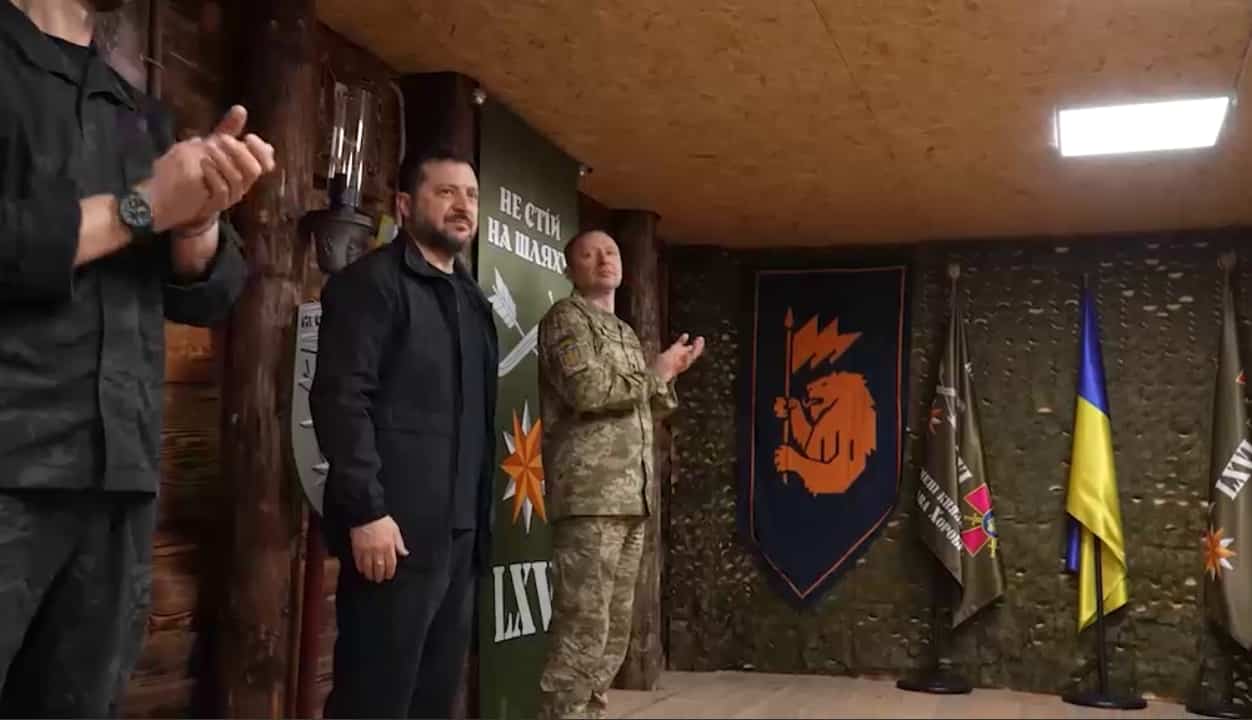 Zelensky visits Lyman sector, says Operation Vivaldi reclaimed 125 sq km