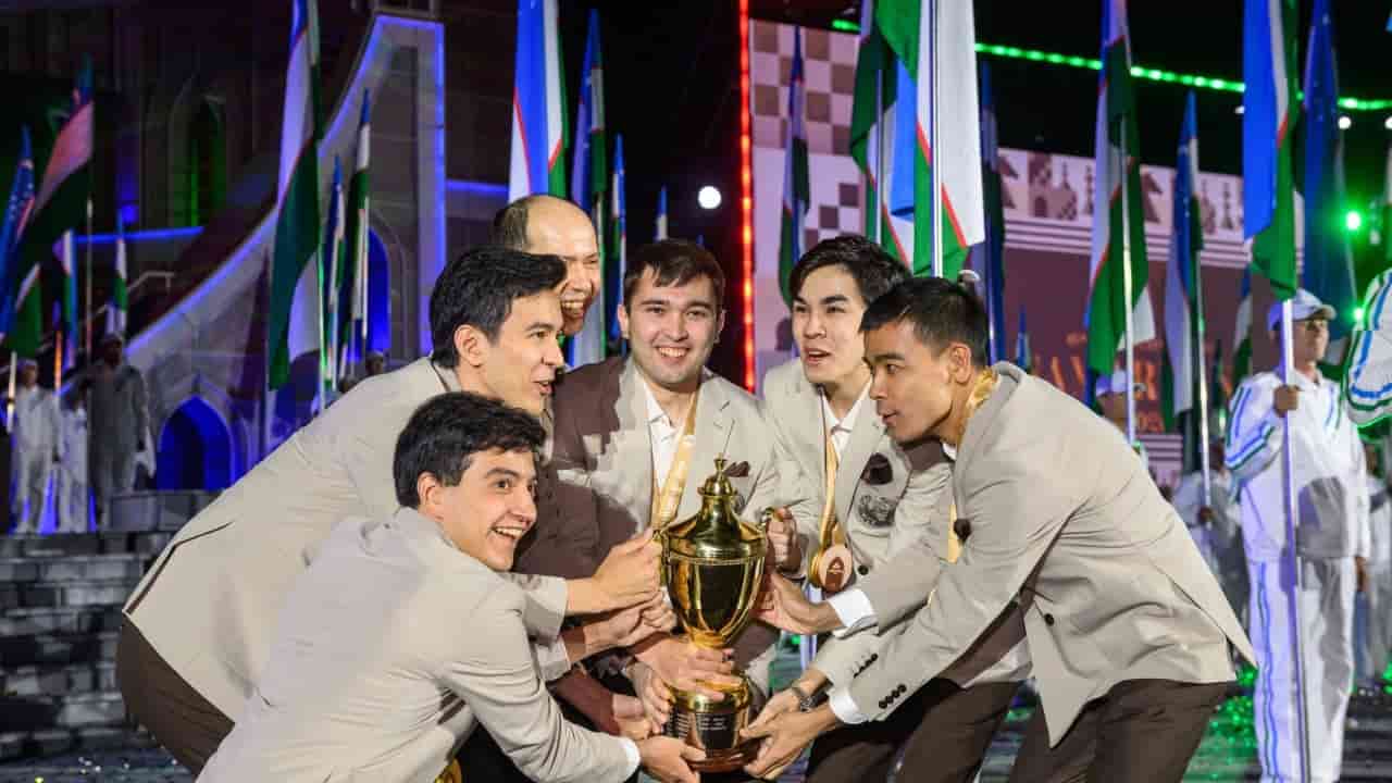 Uzbekistan wins Chess Olympiad; Sindarov to challenge for World Crown