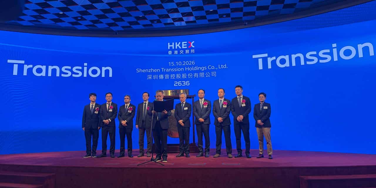 Transsion Holdings sinks 7% on Hong Kong debut after Africa phone market success