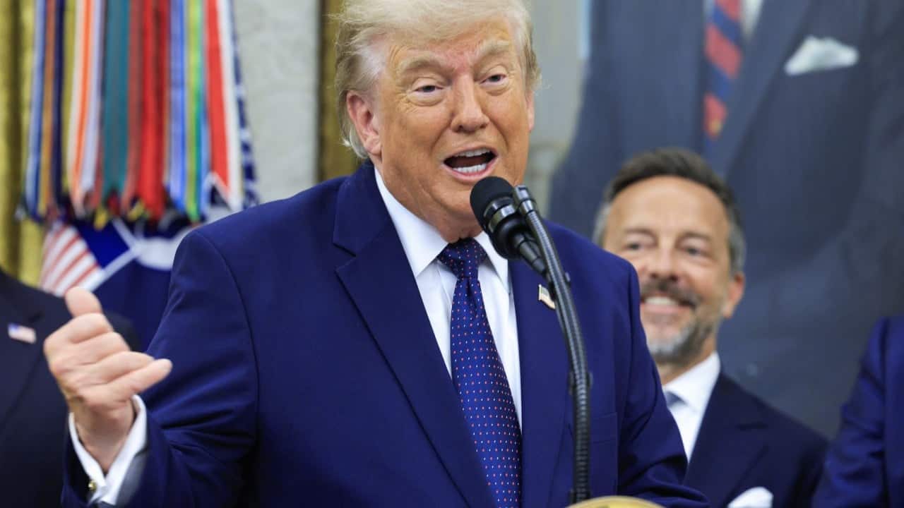 Trump suggests US AI firms could make public contributions