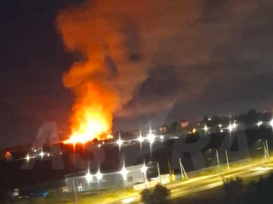 Fire reported at Russia's Engels air base, home to heavy bombers