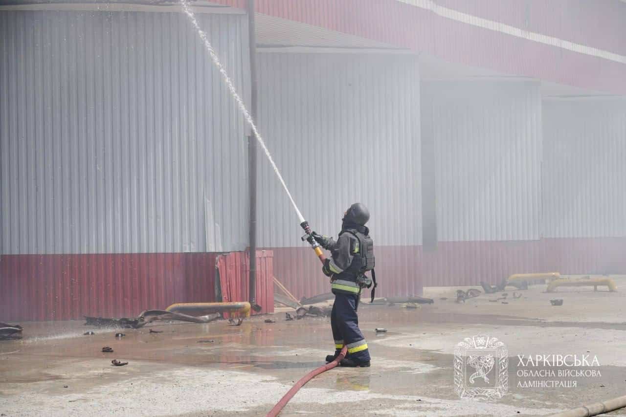 Russia strikes Ukrainian publisher's warehouse in Kharkiv