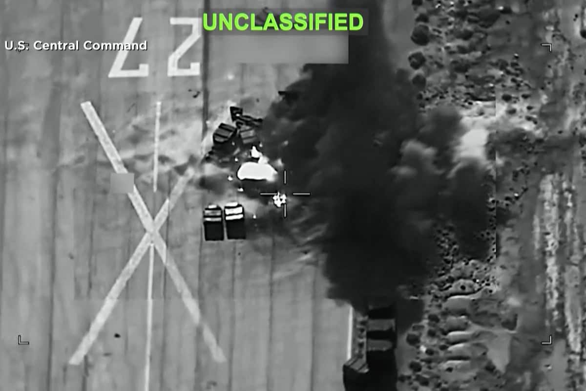 US launches third strike against Iran after Strait of Hormuz incident