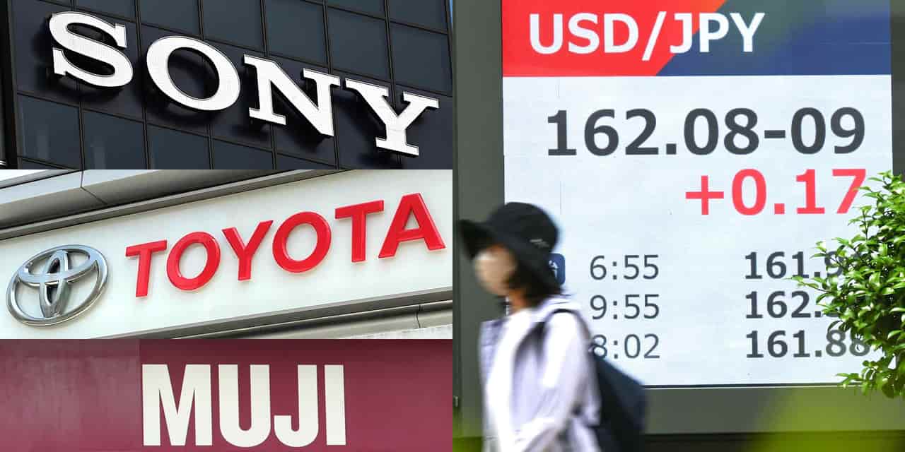 Japanese multinationals benefit from weak yen, revise forecasts upward