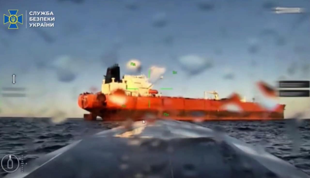 Ukraine strikes two Russian shadow fleet tankers in Black Sea