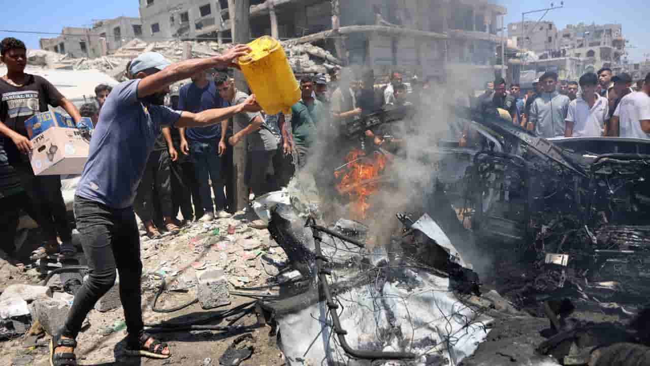 Israel strikes Gaza hospital, killing 20; one killed on electric bike
