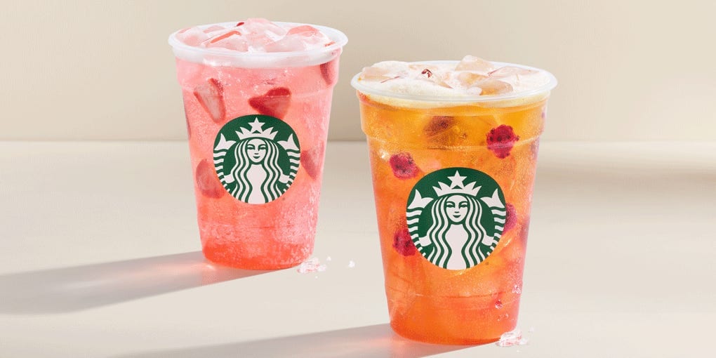 Starbucks tests carbonated drinks to boost sales