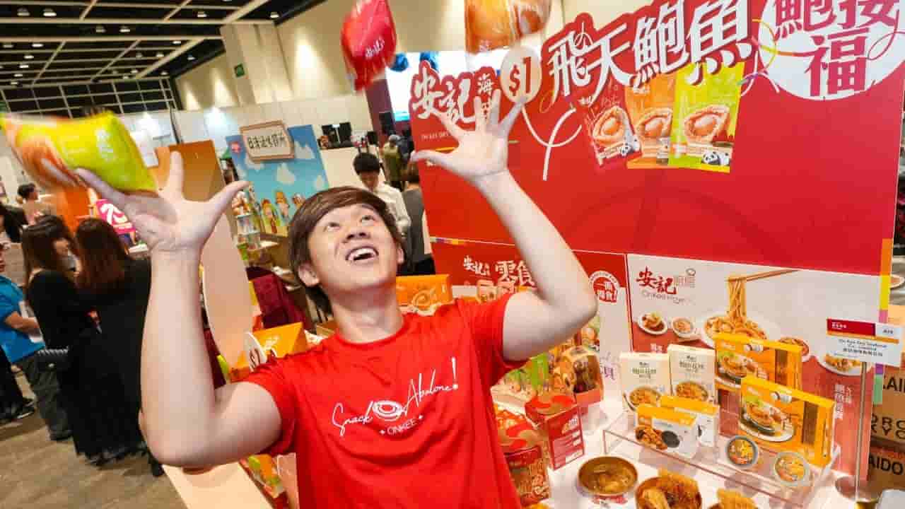 Food expo vendors anticipate strong sales with new products like caviar sake gelato